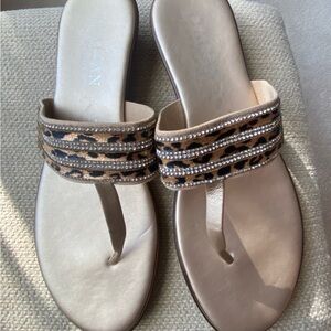 Stylish Animal Print Sandals